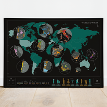 Wines of the World interactive map