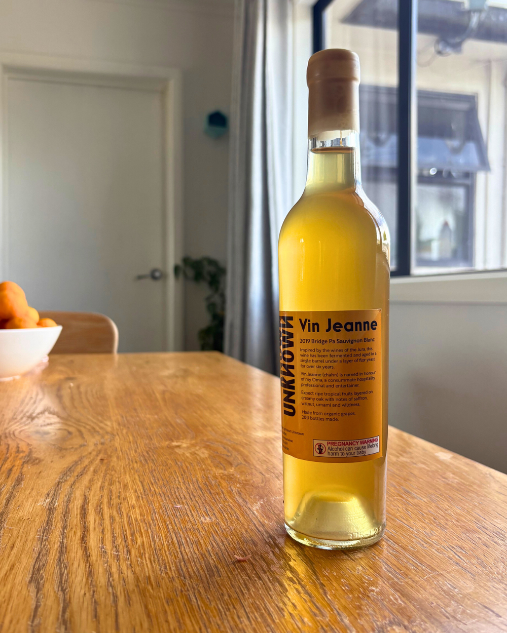 2019 Known Unknown Vin Jeanne