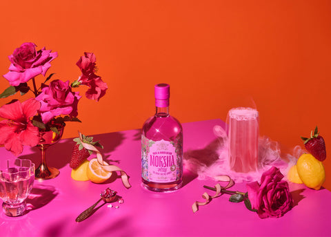Moksha Rose and Hibiscus Gin