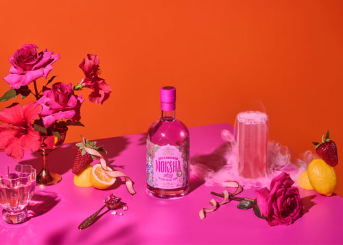 Moksha Rose and Hibiscus Gin
