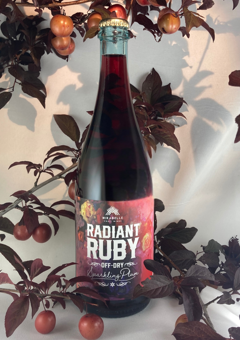Mirabelle Fruit Wine 'Radiant Ruby' Sparkling Plum Wine