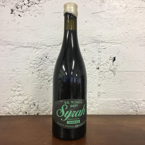 2017 BK Wines Whole Bunch Syrah / Shiraz