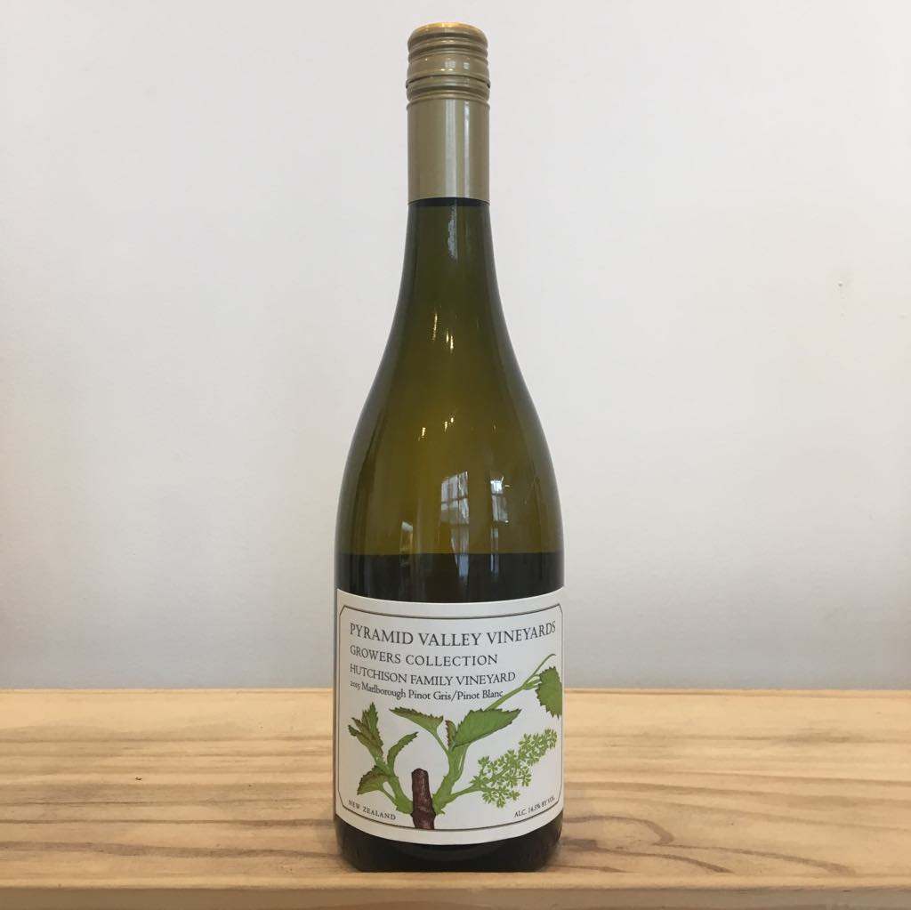 2015 Pyramid Valley Hutchison Vineyard Pinot Gris / Pinot Blanc
