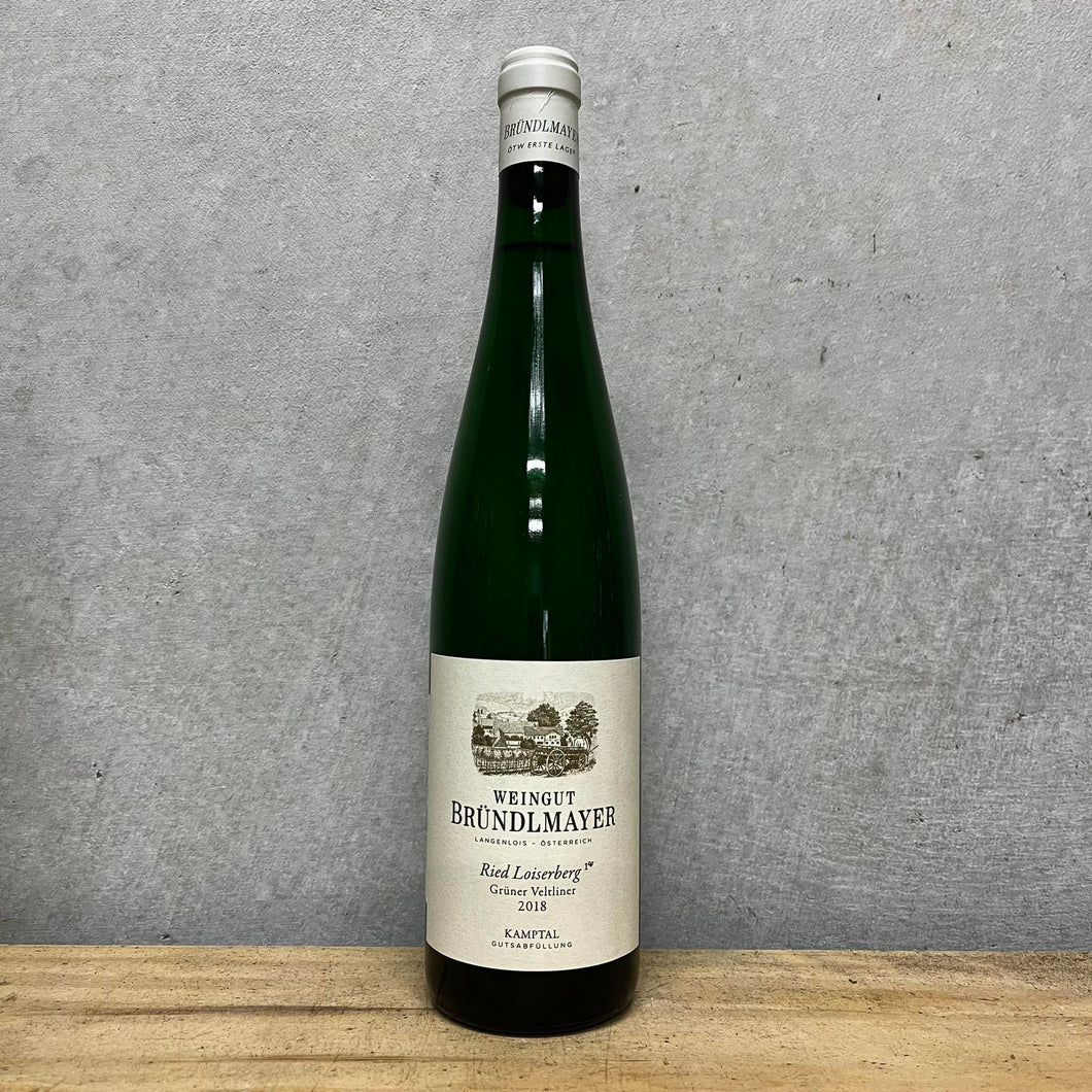 2018 Bründlmayer Ried Loiserberg 1er Gruner Veltliner