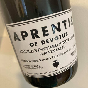 2018 Aprentis of Devotus Pinot Noir