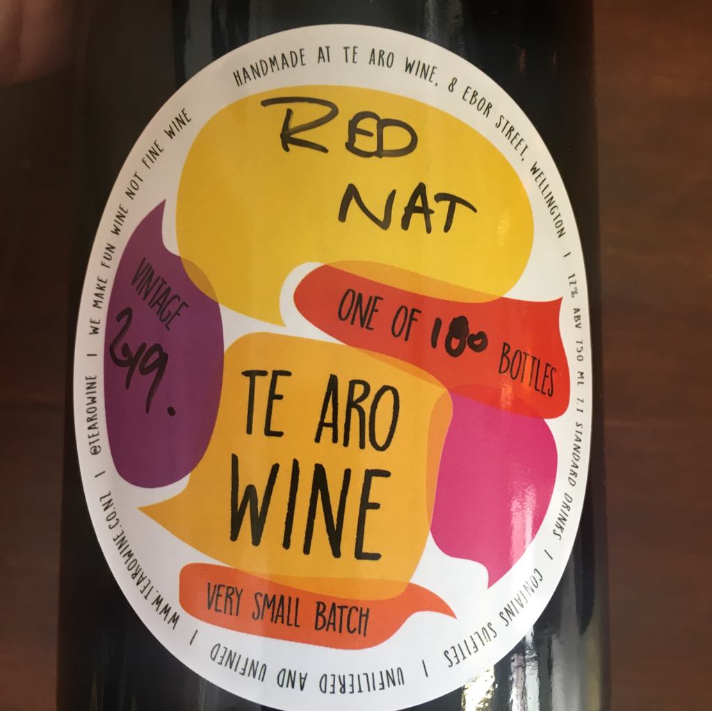 2019 Te Aro Wine Red Nat
