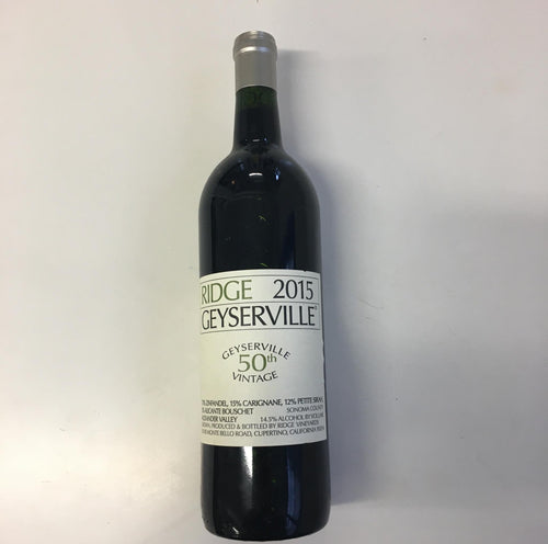 2015 Ridge Geyserville