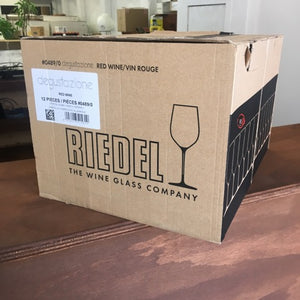 Riedel Degustazione Red Wine Glasses (12) USED ONCE