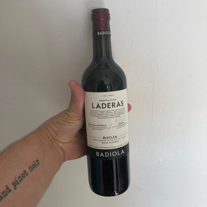 2018 Badiola Tempranillo de Laderas Rioja