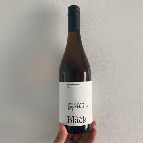 2018 Black Estate 'French Farm' Pinot Gris Skins