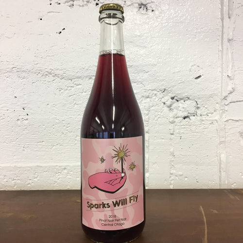 2018 Alpine Wine Sparks Will Fly Pinot Noir Pet Nat